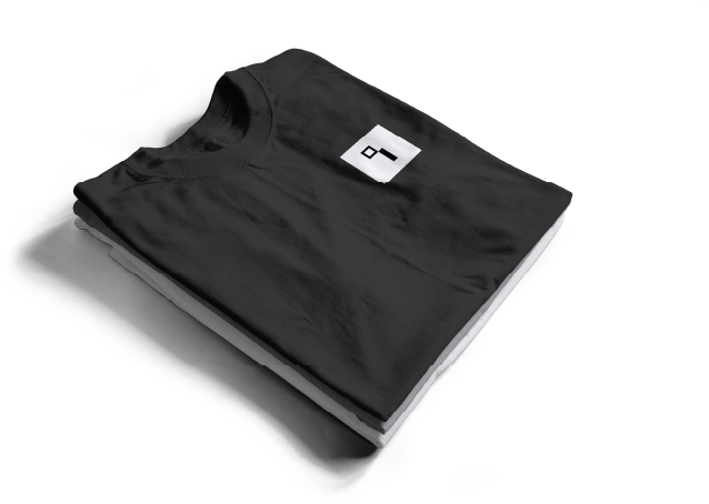 Image showing the Inflxion icon as it could appear on a t-shit.