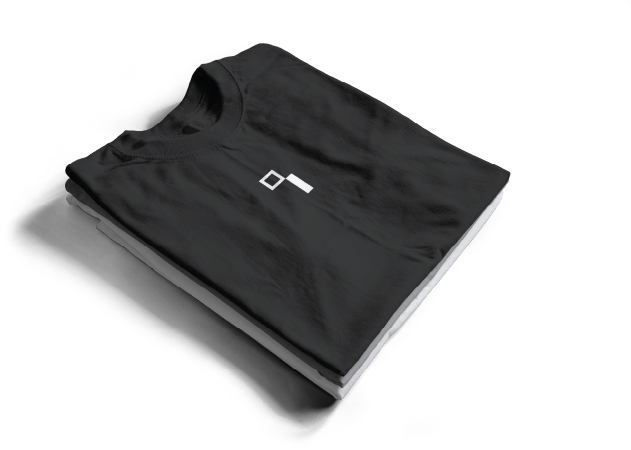 Image showing the Inflxion icon as it could appear on a t-shirt.